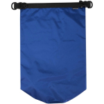Sac de voyage étanche avec fermeture enroulable 10 L couleur bleu roi troisième vue frontale