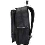 Sac à dos de padel avec poches organisées 18 L 15 pouces couleur noir vue latérale
