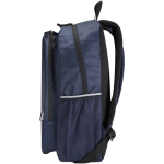 Sac à dos de padel avec poches organisées 18 L 15 pouces couleur bleu marine vue latérale