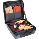 Valise à roulettes pour PC avec cadenas TSA intégré 30 L, 16 pouces couleur bleu bondi deuxième vue