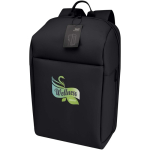 Sac à dos antivol extensible résistant à l’eau capacité 18 L couleur noir
