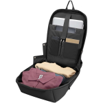 Sac à dos antivol extensible résistant à l’eau capacité 18 L couleur noir troisième vue