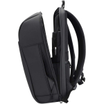 Sac à dos antivol extensible résistant à l’eau capacité 18 L couleur noir vue latérale