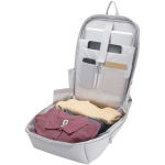 Sac à dos antivol extensible résistant à l’eau capacité 18 L couleur gris clair troisième vue