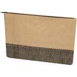 Trousse fine en papier certifié avec doublure douce 3 L couleur noir