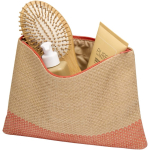 Trousse fine en papier certifié avec doublure douce 3 L couleur acajou deuxième vue