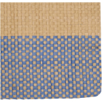 Trousse fine en papier certifié avec doublure douce 3 L couleur bleu marine vue détail 1