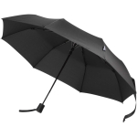 Parapluie pliable automatique avec poignée caoutchouc Ø93 cm couleur noir
