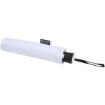 Parapluie pliable automatique avec poignée caoutchouc Ø93 cm couleur blanc troisième vue
