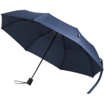 Parapluie pliable automatique avec poignée caoutchouc Ø93 cm couleur bleu marine