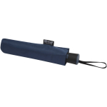 Parapluie pliable automatique avec poignée caoutchouc Ø93 cm couleur bleu marine troisième vue