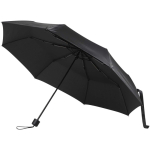 Parapluie pliable compact armature métal et gomme Ø102 cm couleur noir