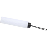 Parapluie pliable compact armature métal et gomme Ø102 cm couleur blanc troisième vue