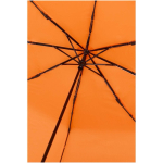 Parapluie pliable compact armature métal et gomme Ø102 cm couleur orange deuxième vue