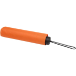 Parapluie pliable compact armature métal et gomme Ø102 cm couleur orange troisième vue