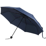 Parapluie pliable compact armature métal et gomme Ø102 cm couleur bleu marine