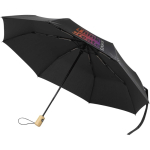 Parapluie pliable ouverture et fermeture auto solide Ø105 cm couleur noir