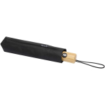Parapluie pliable ouverture et fermeture auto solide Ø105 cm couleur noir troisième vue