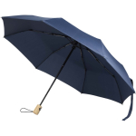 Parapluie pliable ouverture et fermeture auto solide Ø105 cm couleur bleu marine