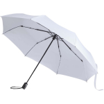 Parapluie pliable éco ouverture et fermeture auto Ø120 cm couleur blanc