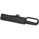 Parapluie RPET pliable compact à ouverture automatique Ø99 cm couleur noir deuxième vue avec boîte