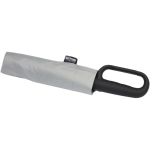 Parapluie RPET pliable compact à ouverture automatique Ø99 cm couleur gris clair deuxième vue avec boîte