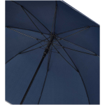 Parapluie anti-vent automatique avec bande réfléchissante Ø130 cm couleur bleu marine deuxième vue