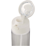 Gourde 700 ml avec paille et bouchon bouton anti-fuite couleur transparent vue détail 1