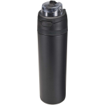 Gourde simple paroi paille rabattable finition mate 800 ml couleur noir