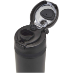 Gourde simple paroi paille rabattable finition mate 800 ml couleur noir vue détail 1