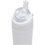 Gourde simple paroi paille rabattable finition mate 800 ml couleur blanc vue détail 2