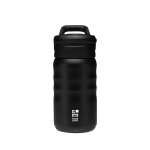 Gourde sport avec paille rabattable anti-fuite 350 ml avec zone d'impression
