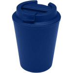 Tasse isotherme double paroi bouchon vissé anti-fuite 300 ml couleur bleu