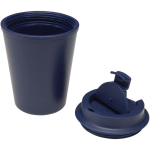 Tasse isotherme double paroi bouchon vissé anti-fuite 300 ml couleur bleu marine deuxième vue