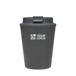 Tasse isotherme double paroi bouchon vissé anti-fuite 300 ml avec zone d'impression