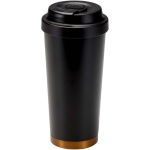 Mug isotherme double paroi en inox finition mate 480 ml couleur noir