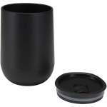 Gobelet double paroi avec couvercle coulissant isolant 360 ml couleur noir deuxième vue