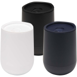 Gobelet double paroi avec couvercle coulissant isolant 360 ml couleur blanc deuxième vue en couleurs