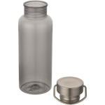 Bouteille en inox 600 ml avec bouchon vissé et poignée couleur noir deuxième vue