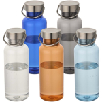 Bouteille en inox 600 ml avec bouchon vissé et poignée couleur noir deuxième vue en couleurs