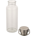Bouteille en inox 600 ml avec bouchon vissé et poignée couleur transparent deuxième vue