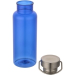 Bouteille en inox 600 ml avec bouchon vissé et poignée couleur bleu roi deuxième vue