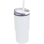 Gobelet isotherme double paroi couvercle antifuite 540 ml couleur blanc