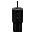 Gobelet isotherme double paroi couvercle antifuite 540 ml avec zone d'impression