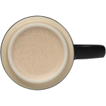 Tasse empilable céramique base moderne non émaillée 180 ml couleur noir vue détail 1