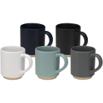 Tasse empilable céramique base moderne non émaillée 180 ml couleur noir deuxième vue en couleurs