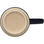 Tasse empilable céramique base moderne non émaillée 180 ml couleur bleu marine vue détail 1
