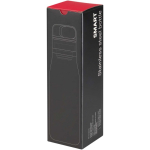 Gourde isotherme double paroi couvercle one-touch 500 ml couleur noir deuxième vue avec boîte