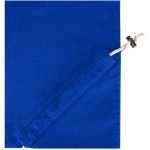 Sac cabas pliable avec cordon coton recyclé 140 g/m² couleur bleu roi vue détail 1