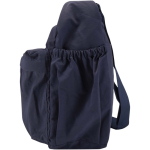 Sac bandoulière pour ordinateur avec sangle valise 13 pouces couleur bleu marine vue latérale